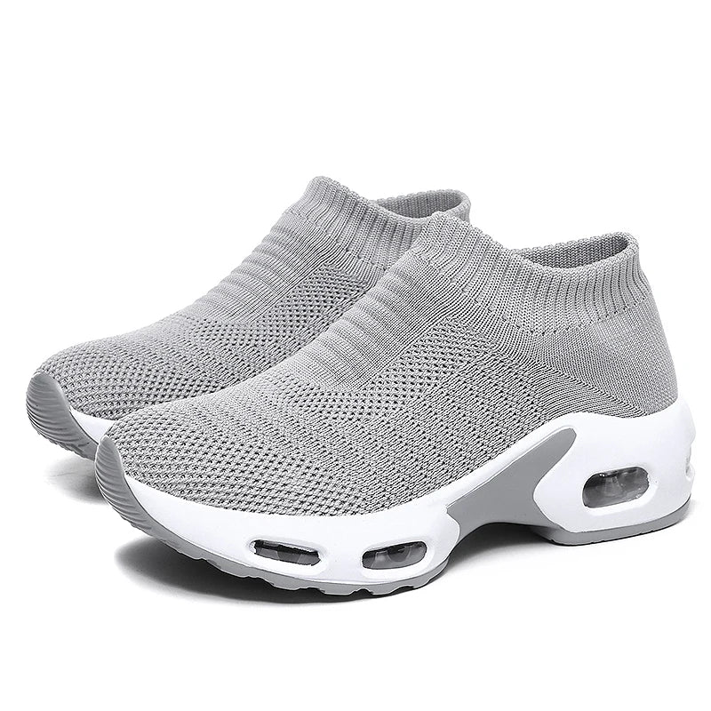 VÜR GlideKnit Air Sneakers – Slip-On Comfort with Hidden Air Cushion