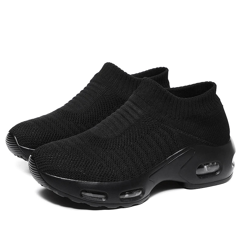 VÜR GlideKnit Air Sneakers – Slip-On Comfort with Hidden Air Cushion