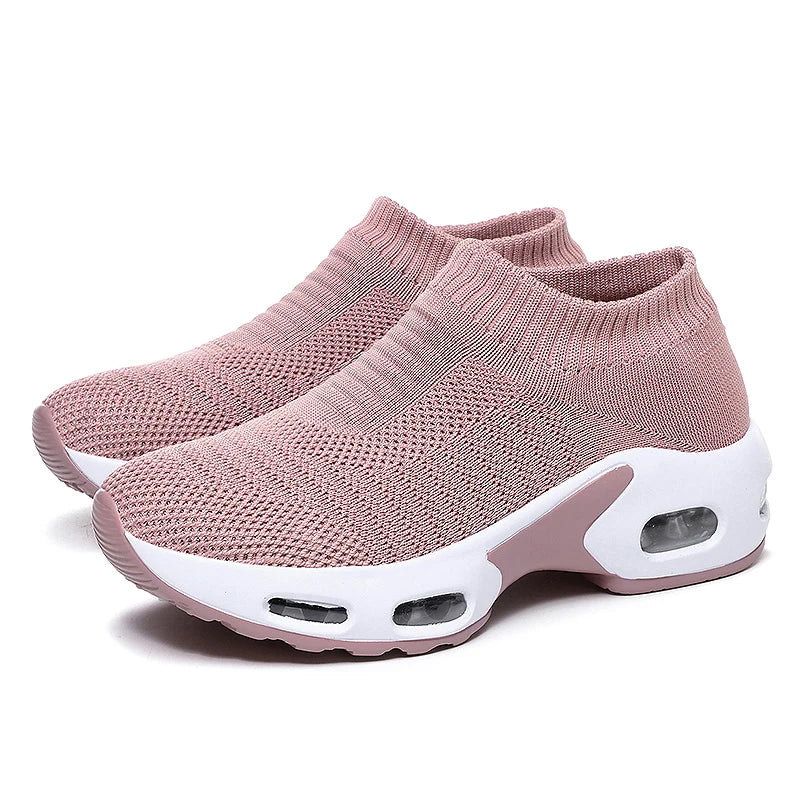VÜR GlideKnit Air Sneakers – Slip-On Comfort with Hidden Air Cushion