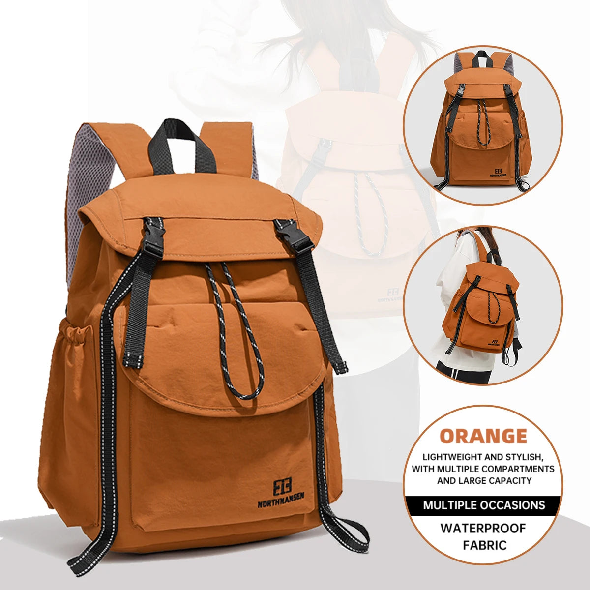 Nova City Backpack – For Study, Travel, or Chill