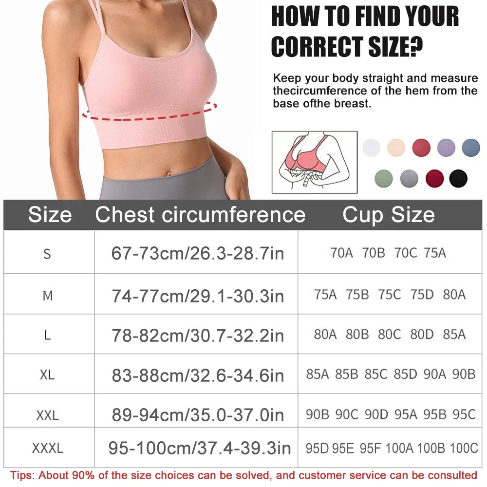 VÜR Strappy Seamless Sports Bra