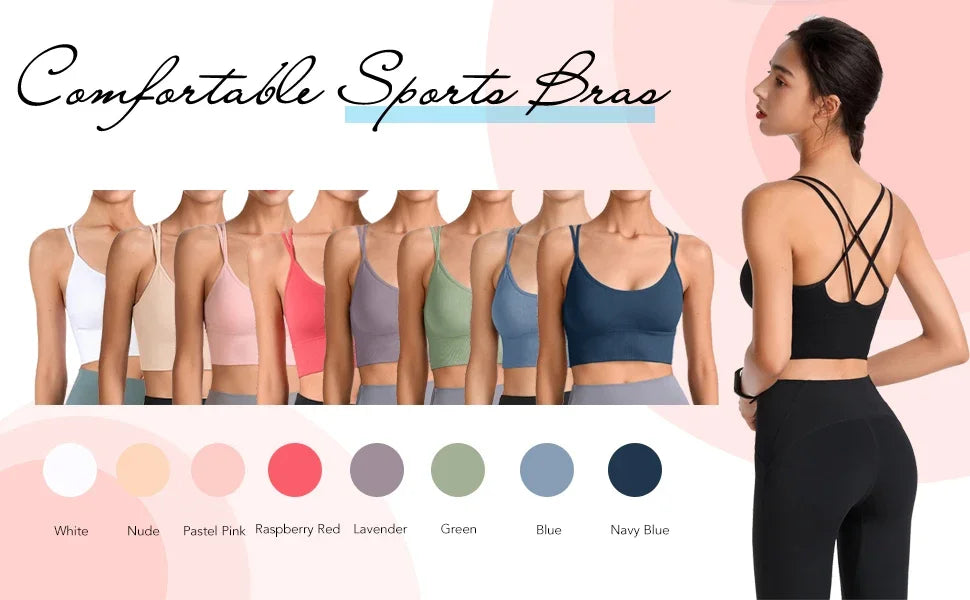 VÜR Strappy Seamless Sports Bra