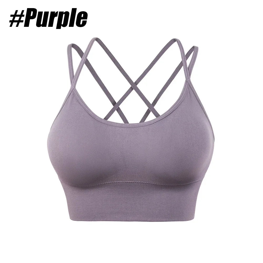 VÜR Strappy Seamless Sports Bra