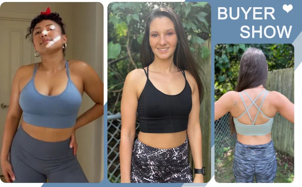 VÜR Strappy Seamless Sports Bra