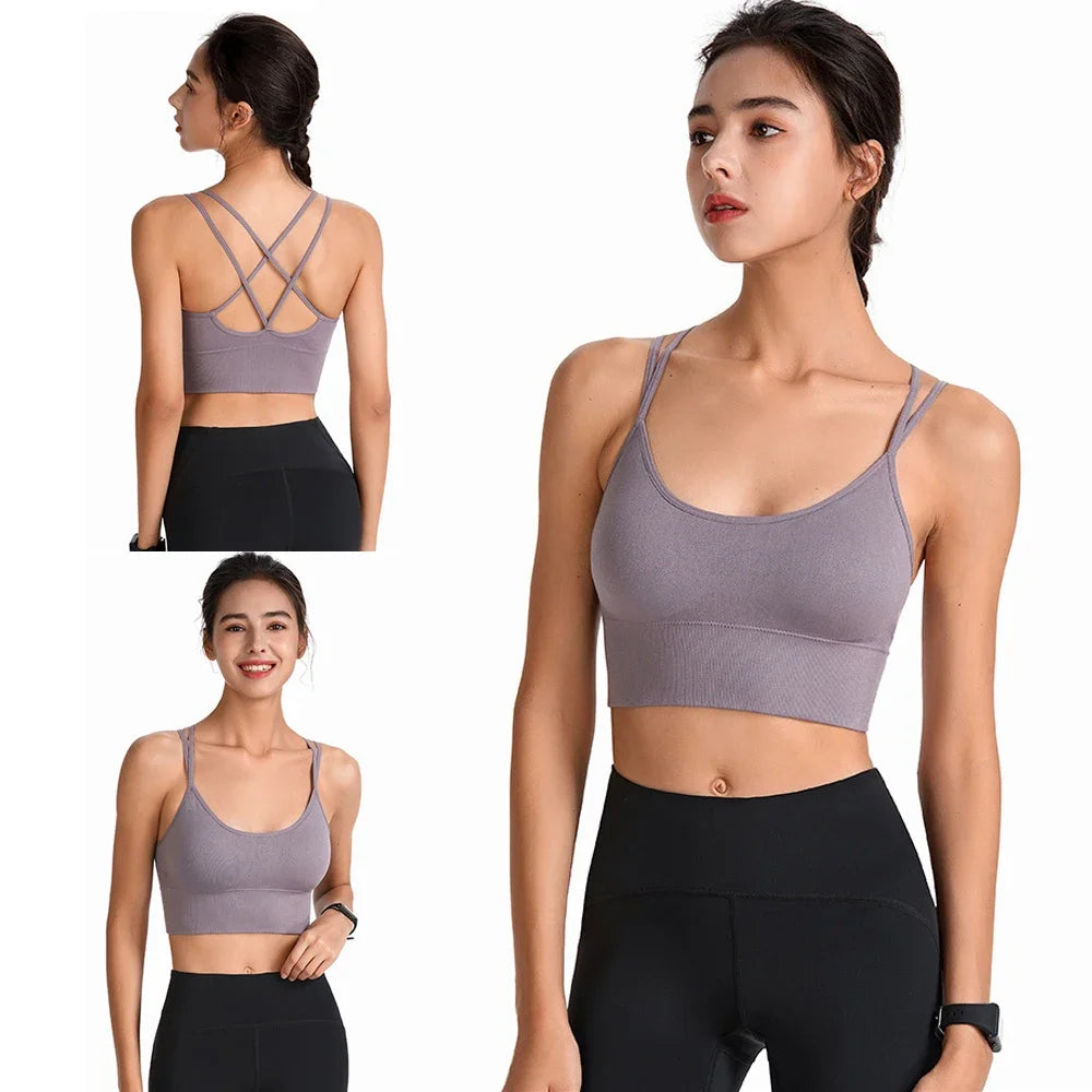 VÜR Strappy Seamless Sports Bra