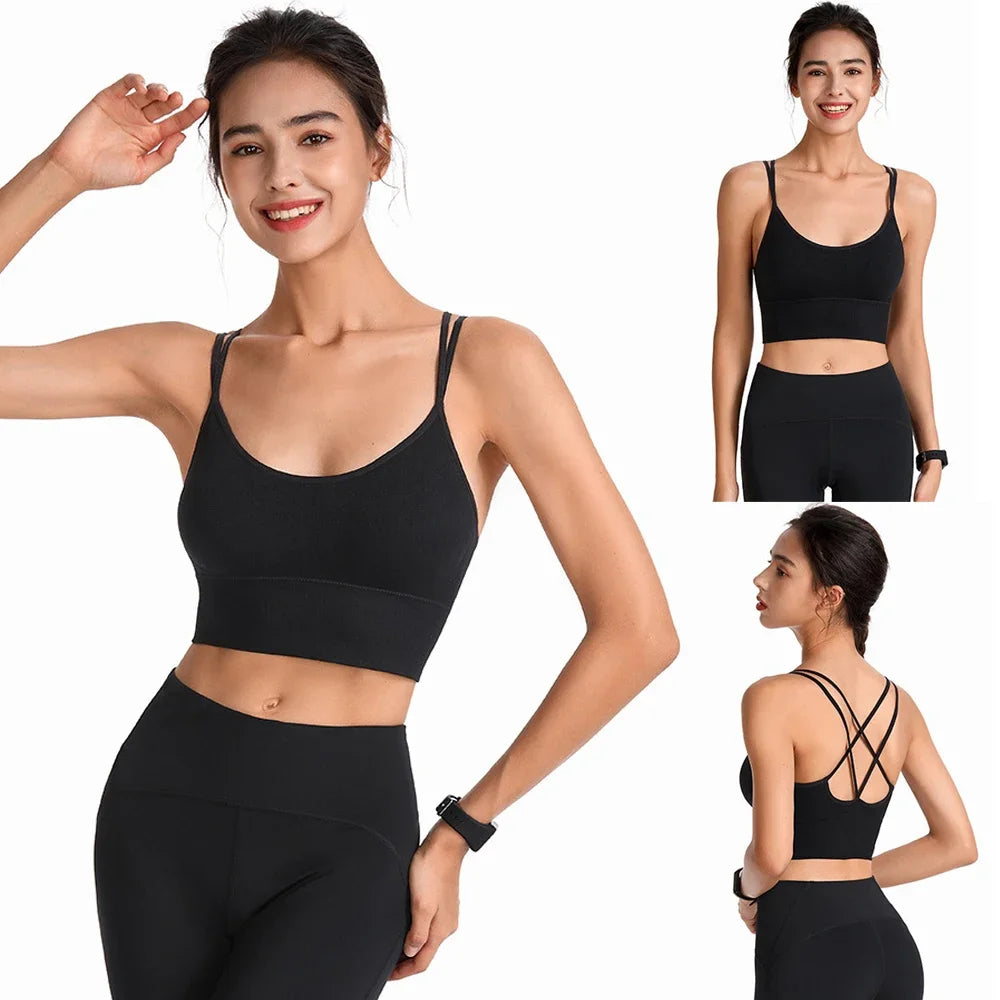 VÜR Strappy Seamless Sports Bra