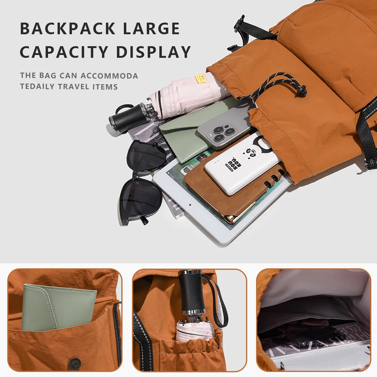 Nova City Backpack – For Study, Travel, or Chill