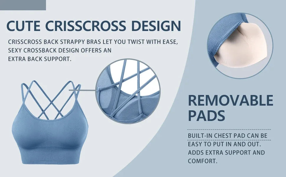 VÜR Strappy Seamless Sports Bra