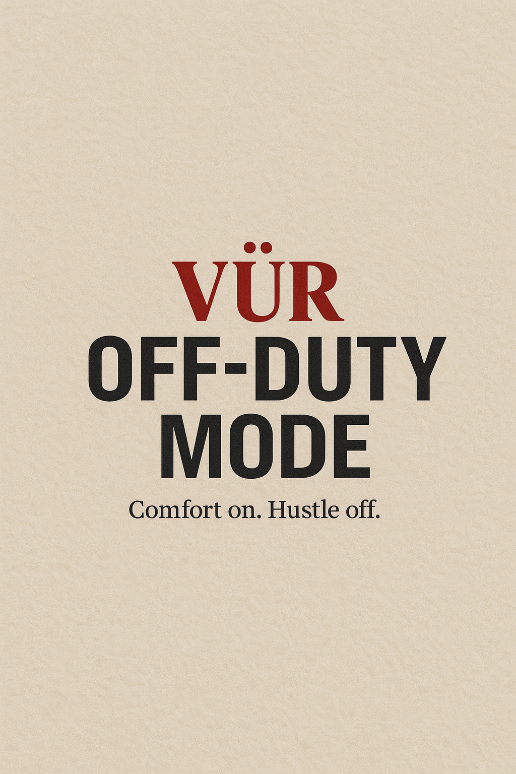 VÜR Off-Duty Mode