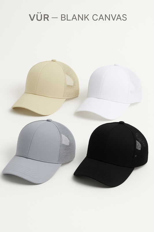 VÜR — Blank Canvas Trucker Cap - Pre Order