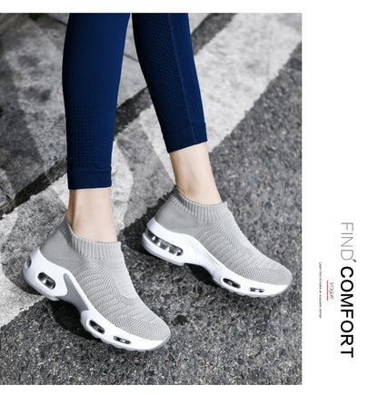 VÜR GlideKnit Air Sneakers – Slip-On Comfort with Hidden Air Cushion