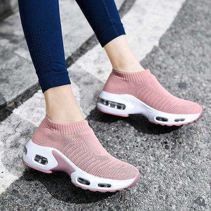 VÜR GlideKnit Air Sneakers – Slip-On Comfort with Hidden Air Cushion