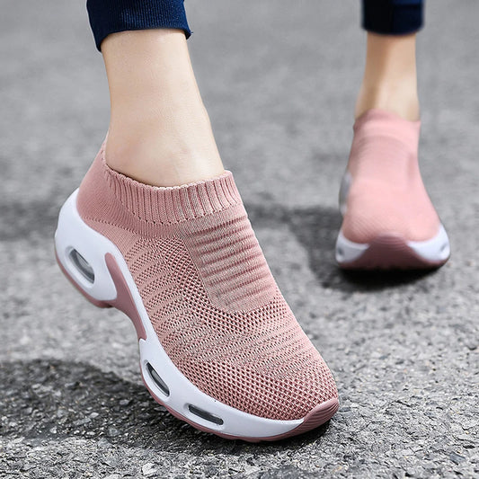 VÜR GlideKnit Air Sneakers – Slip-On Comfort with Hidden Air Cushion