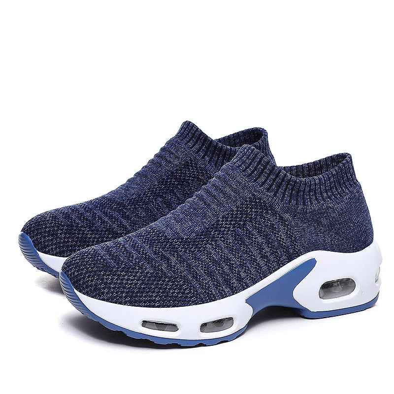 VÜR GlideKnit Air Sneakers – Slip-On Comfort with Hidden Air Cushion