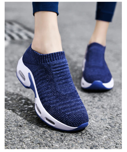 VÜR GlideKnit Air Sneakers – Slip-On Comfort with Hidden Air Cushion