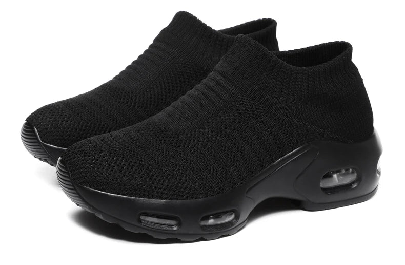 VÜR GlideKnit Air Sneakers – Slip-On Comfort with Hidden Air Cushion