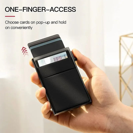 VÜR StealthCard – Slim RFID-Blocking Metal Card Holder