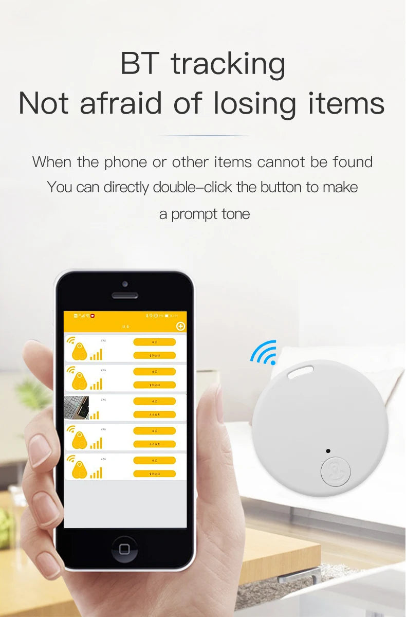 VÜR Airport Mode | Smart Mini GPS Tracker Tag – Anti-Loss Bluetooth Key & Wallet Finder