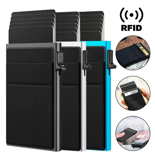 VÜR StealthCard – Slim RFID-Blocking Metal Card Holder