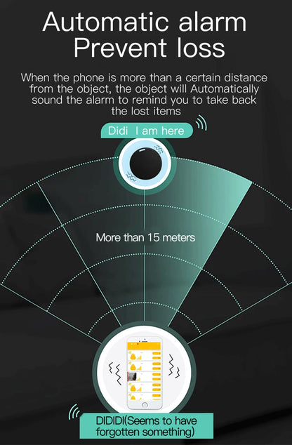 VÜR Airport Mode | Smart Mini GPS Tracker Tag – Anti-Loss Bluetooth Key & Wallet Finder