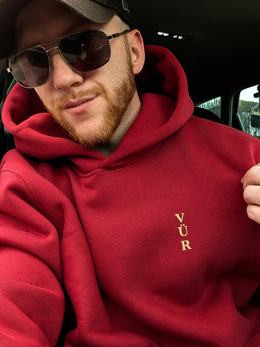 VÜR Originals Signature Hoodie – (Heavyweight Logo Edition) – Pre-Order