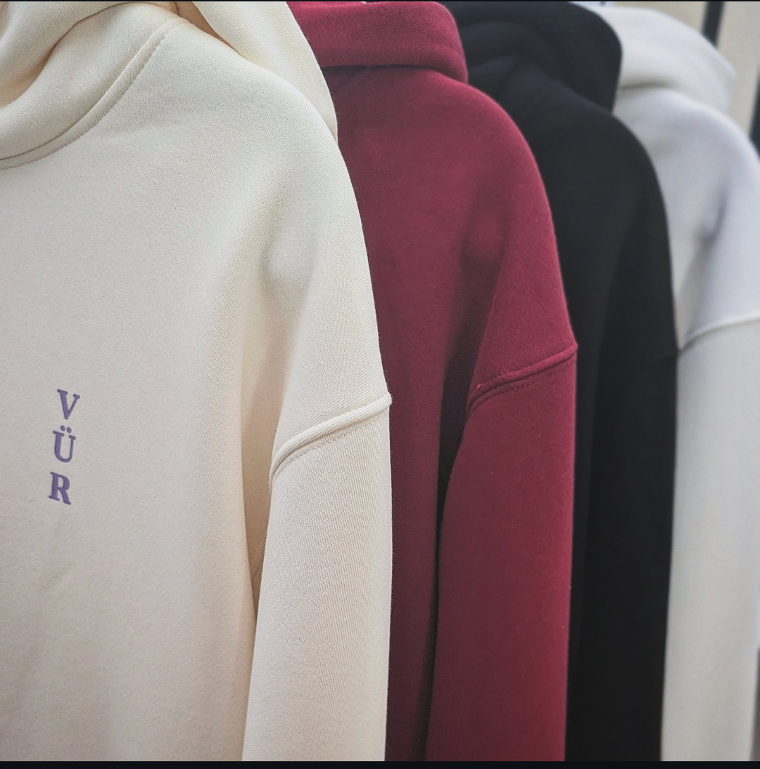 VÜR Originals Signature Hoodie – (Heavyweight Logo Edition) – All Colours In Stock