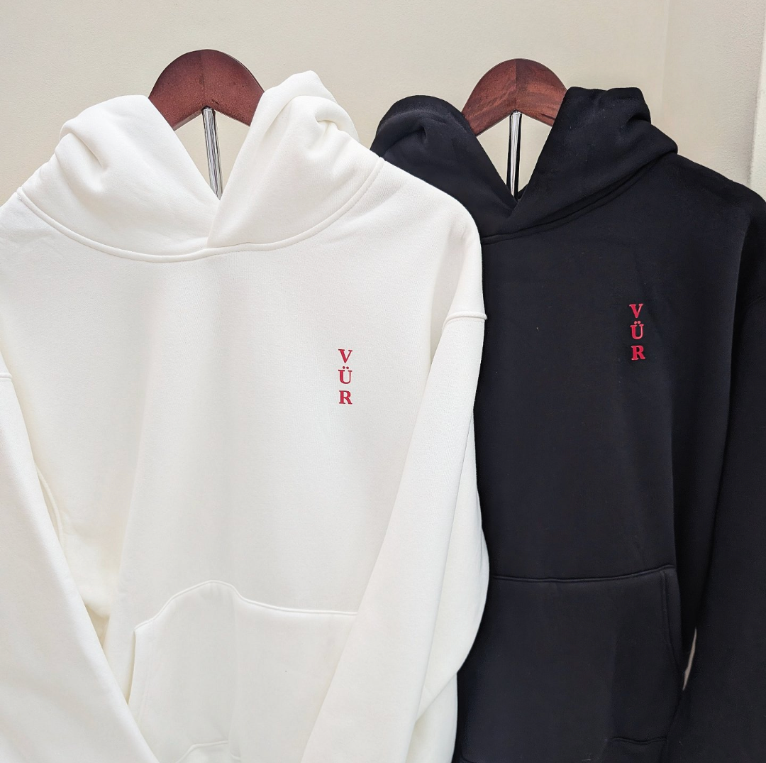 VÜR Originals Signature Hoodie – (Heavyweight Logo Edition) – All Colours In Stock